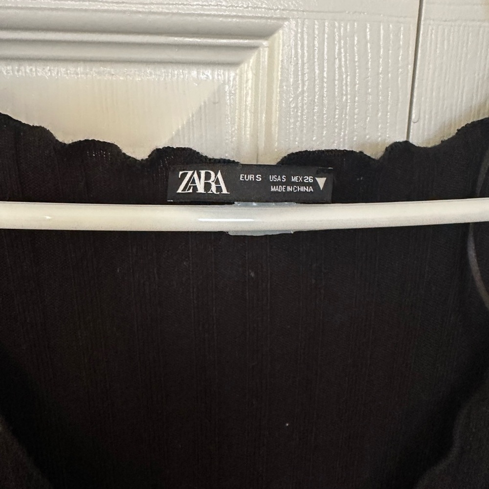 Zara Soft Ribbed Dress - Picture 4 of 6